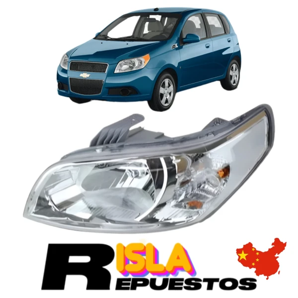 Optico izquierdo para chevrolet aveo 2009 2016 1.4 Optico izquierdo para chevrolet aveo 2009 2016 1.4